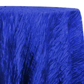 2pcs - Accordion Taffeta Table Linen 90"x156" Banquet - Royal