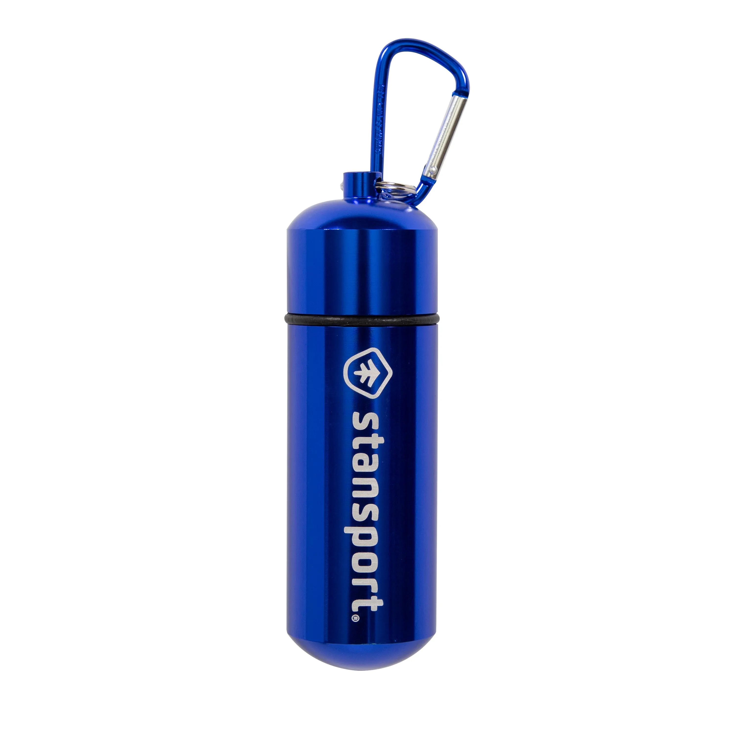 Aluminum Container Capsule-Xl-Blue, Green And Silver Asst
