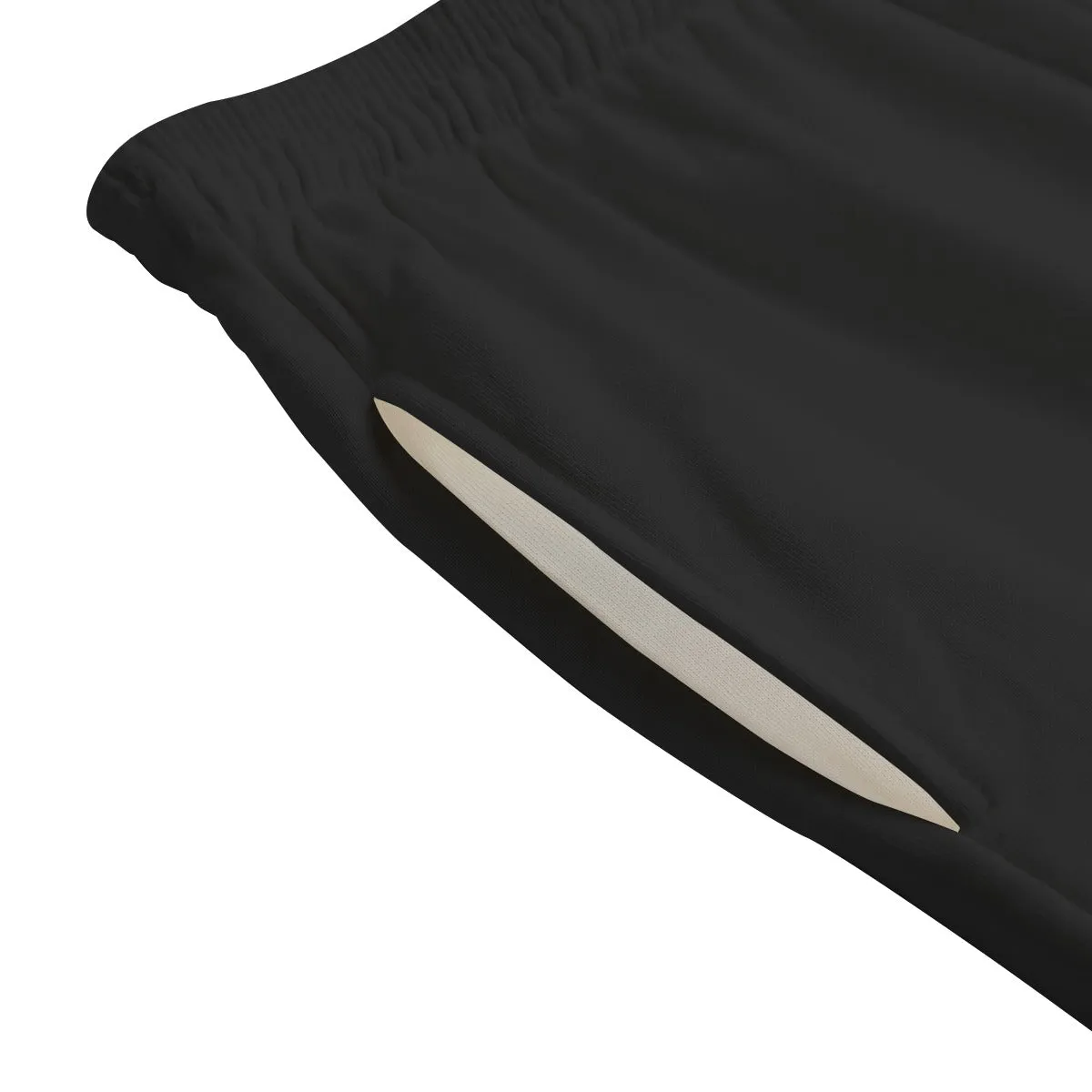 AM&IS Men's Black Shorts | 100% Cotton