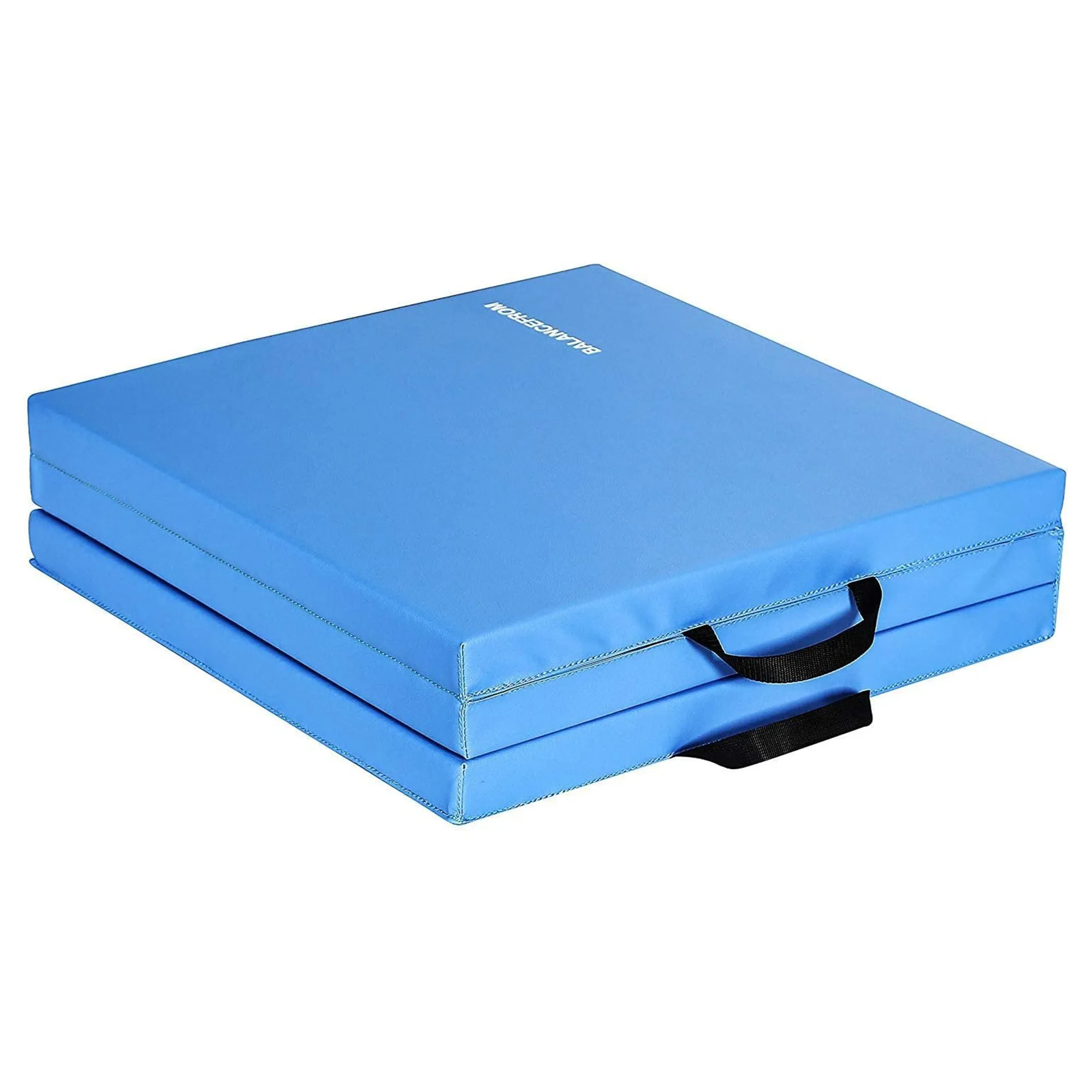 BalanceFrom Fitness GoGym 6x2ft Folding 3 Panel Exercise Mat with Handles (Used)