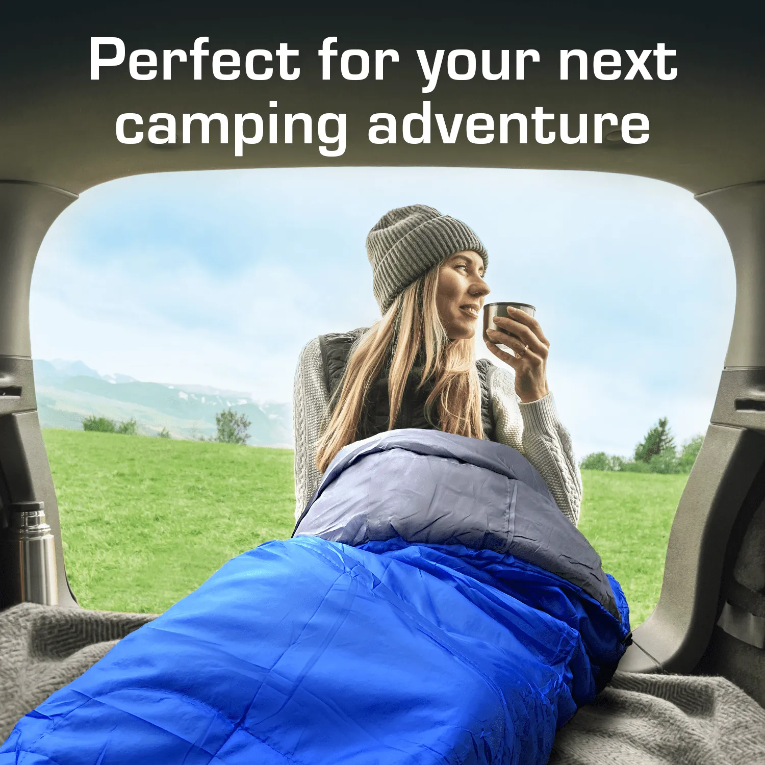 Professional 3-4 Season Mummy Sleeping Bag (300 GSM)