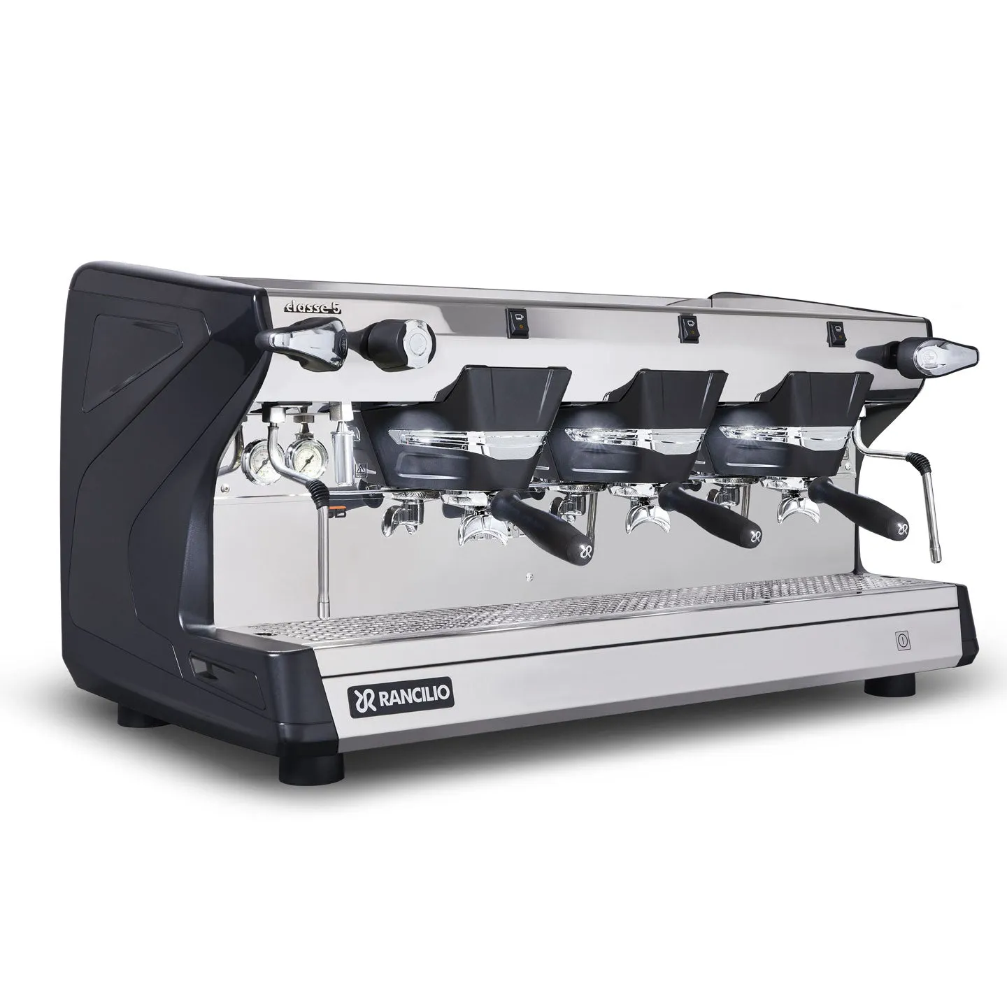 Rancilio Classe 5 S 3 Group Semi-Automatic Espresso Machine - Anthracite Black