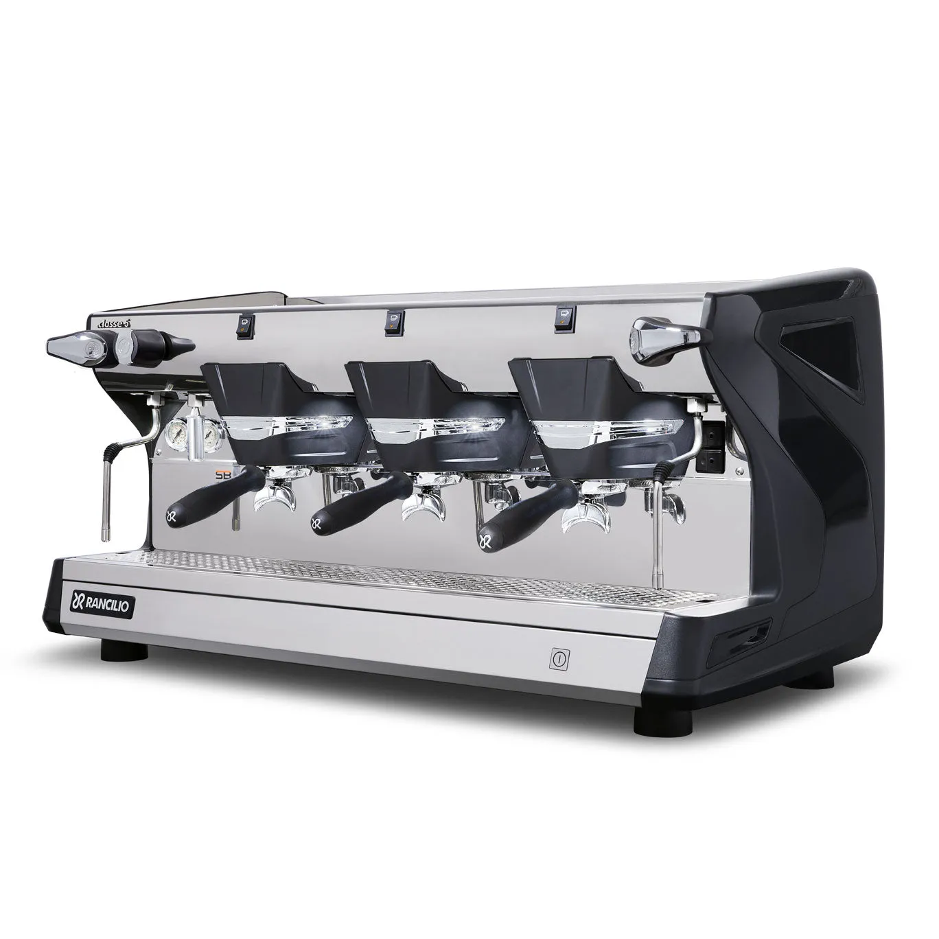Rancilio Classe 5 S 3 Group Semi-Automatic Espresso Machine - Anthracite Black