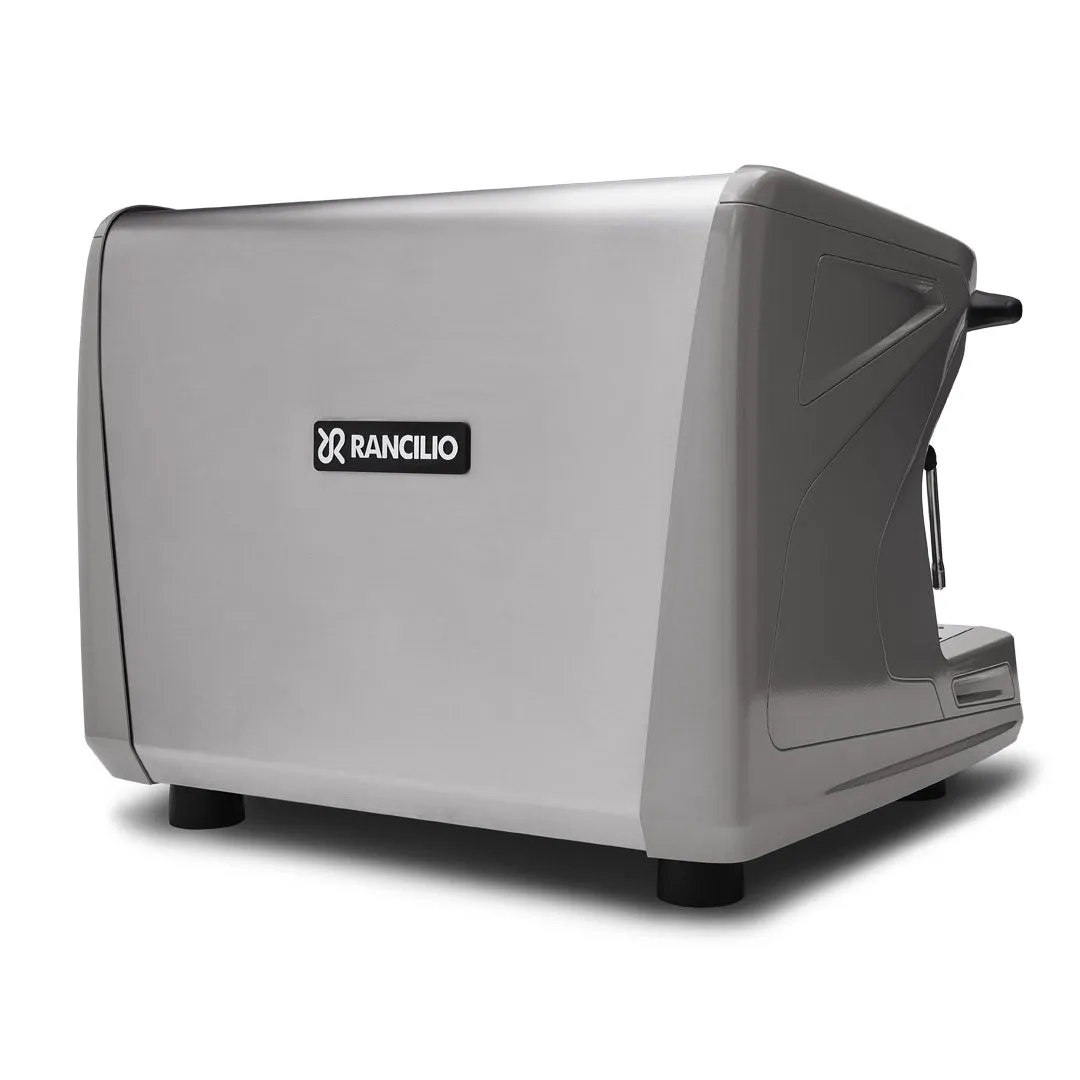 Rancilio Classe 5 USB 2 Group Compact Tall Volumetric Espresso Machine - Grey