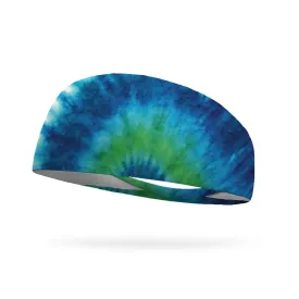 Tie Dye Earth Day Performance Wicking Headband